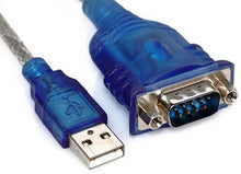 RS232 Serial Converter 9 Pin Adapter Cable PDA 3Ft Translucent USB 2.0 to DB9