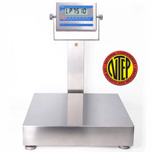NTEP Bench Scale 18"x18" Stainless Steel Platform Scale with Indicator