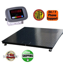 Prime Scales NTEP Certified Industrial Floor Scale 36" x 36" – 10,000 lb Heavy-Duty Pallet Scale