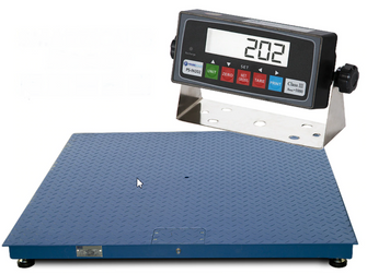 NEW 10000lb / 1lb 5x5 (60" x 60")  Pallet / Floor Scale and Indicator Package